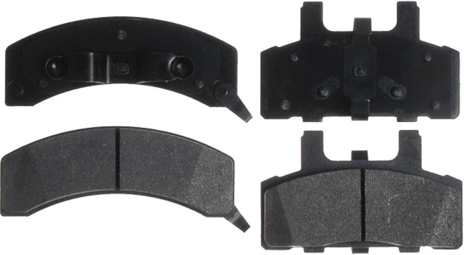 Silver Semi-Metallic Front Disc Set 14D369MX ACDelco